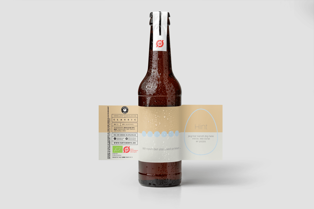 Årets sjoveste påskegave. Gækkebrevs-øl fra Fantombryg.
