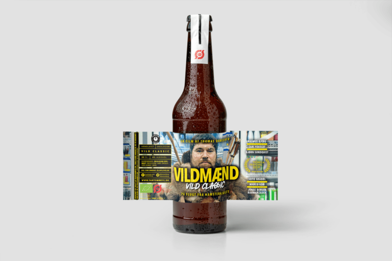 Øl med eget logo og design til Nordisk Film