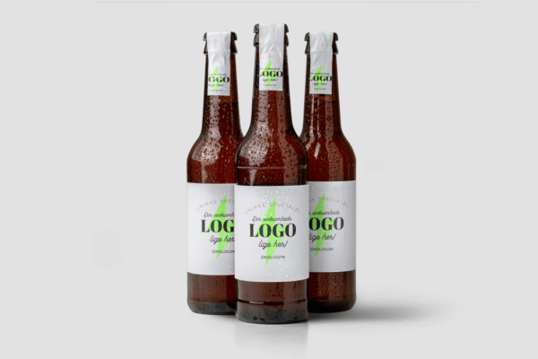 Øl med jeres logo