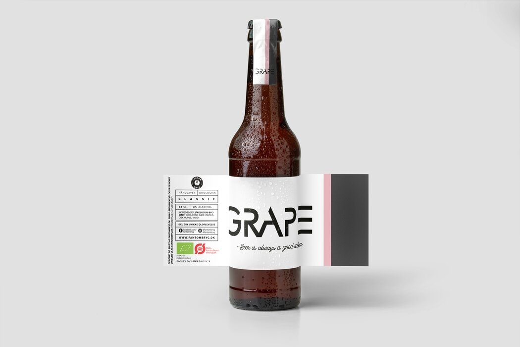 Grape - spredt etikette