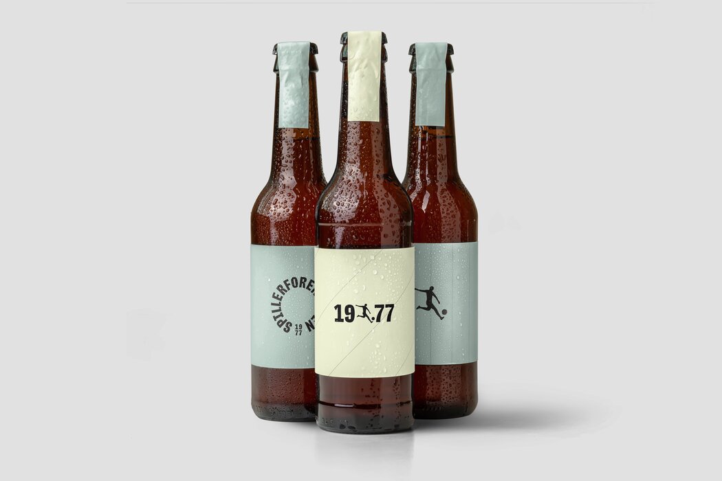 Øl med eget logo og design til Spillerforeningen