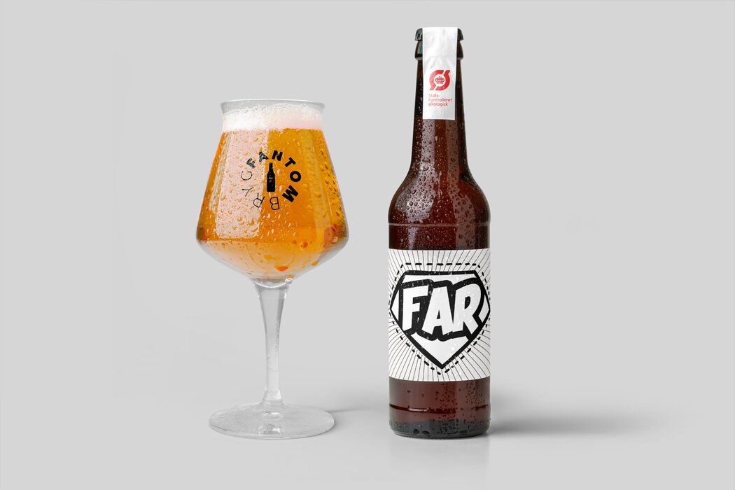 Øl til Fars Dag. Lad børnene farvelægge øl til far. Den mest personlige gave.